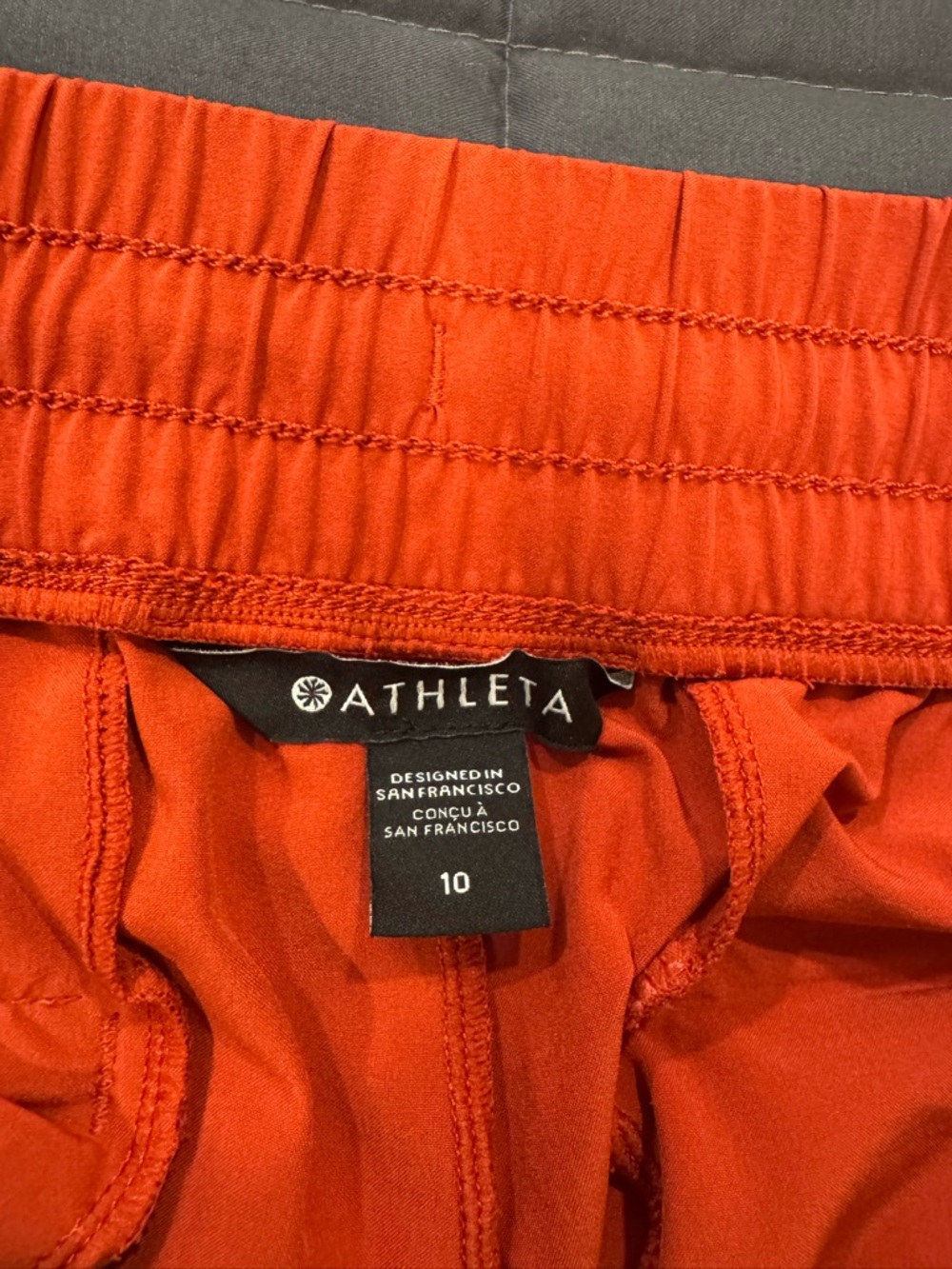 Athleta Vibrant Orange Performance Shorts